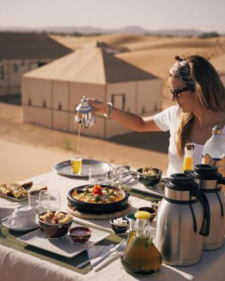 Authentic Desert Luxury Camp Merzouga Exterior foto