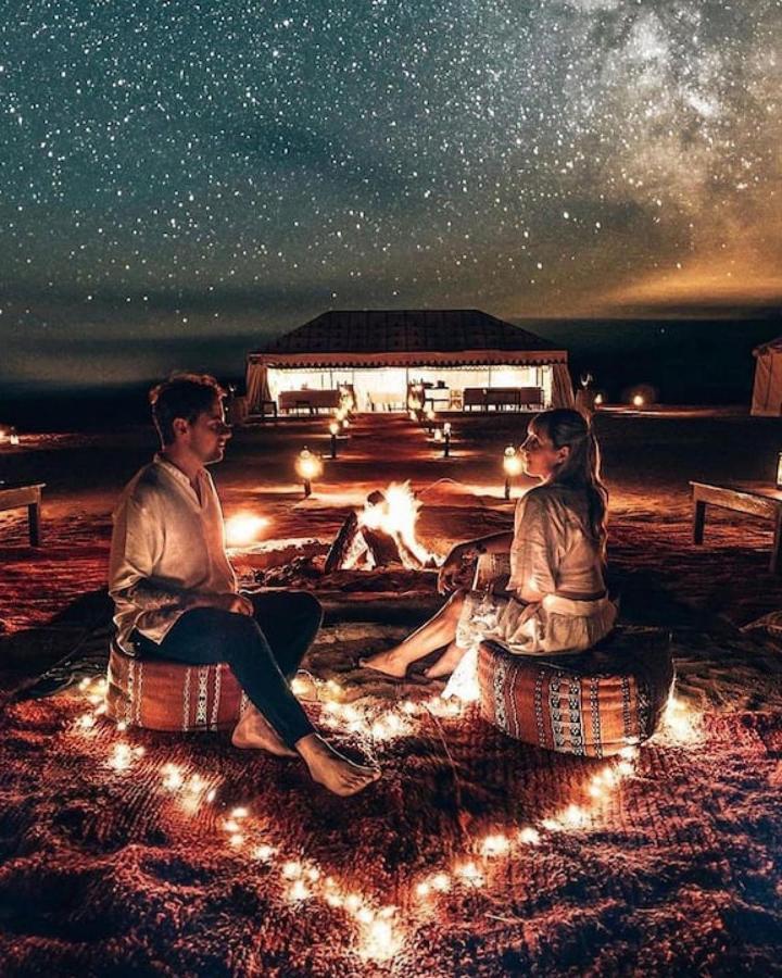 Authentic Desert Luxury Camp Merzouga Exterior foto